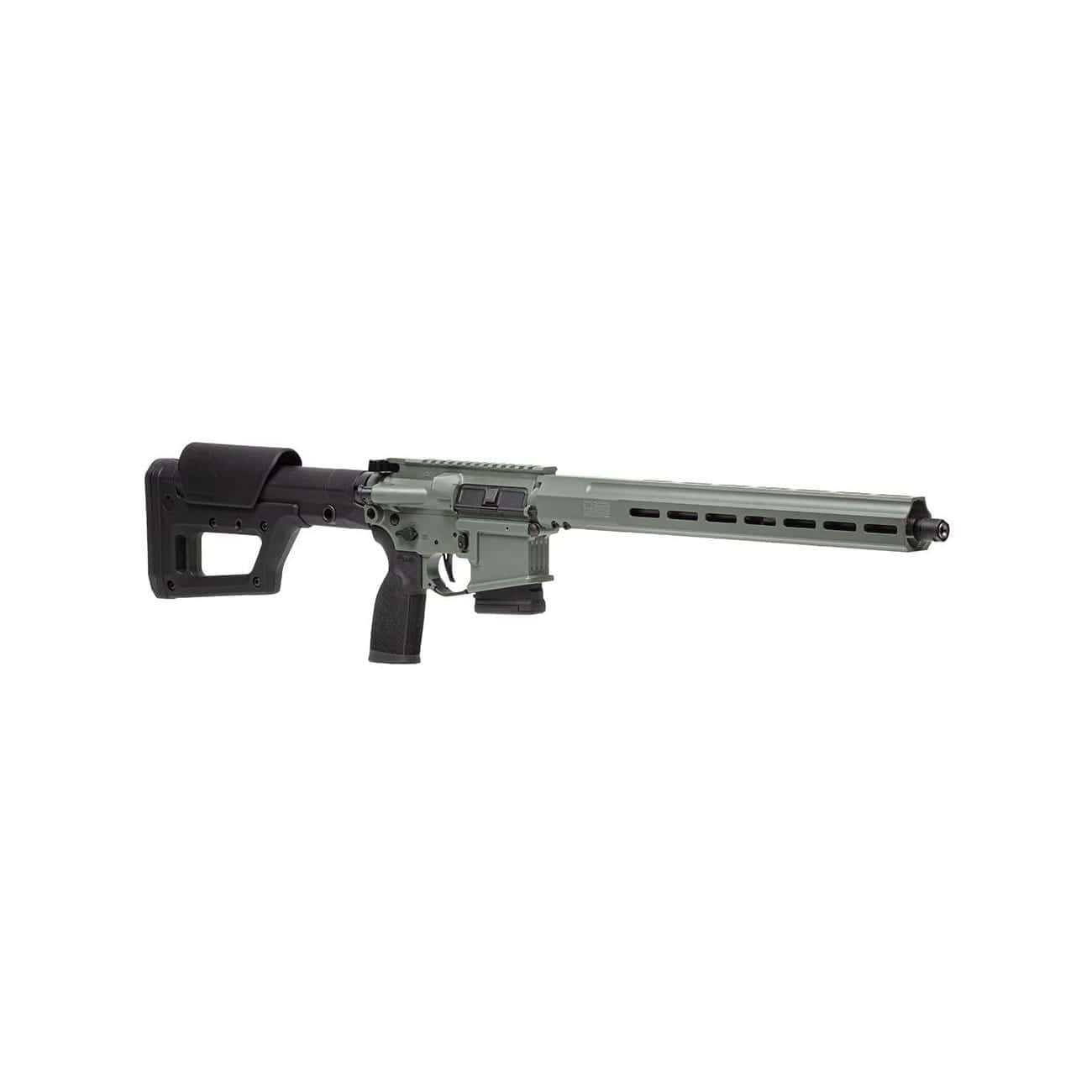 Precision tactical rifle with adjustable stock and long barrel, ideal for outdoor adventure, hunting, and shooting sports. Durable construction for outdoor activities and extreme environments.