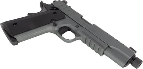 Tisas 1911 Night Stalker SF 10mm Auto 8+1, 5" Black Steel Threaded Barrel