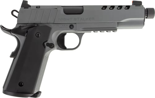 Tisas 1911 Night Stalker SF 10mm Auto 8+1, 5" Black Steel Threaded Barrel - Image 2