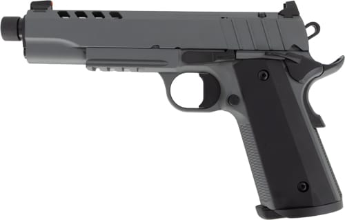 Tisas 1911 Night Stalker SF 10mm Auto 8+1, 5" Black Steel Threaded Barrel - Image 3