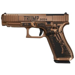 Custom Cerakote and Engraved Glock 47, "Victory" from Shark Coast Customs
