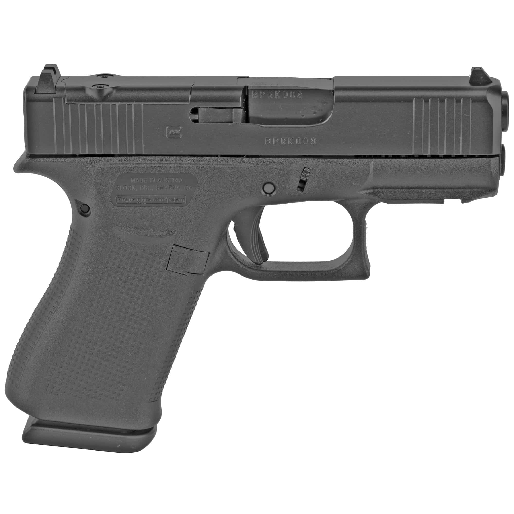 Glock G43X MOS Subcompact in 9x19mm, 10+1 Capacity - Image 3