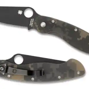 Spyderco Military Model G-10 Camo