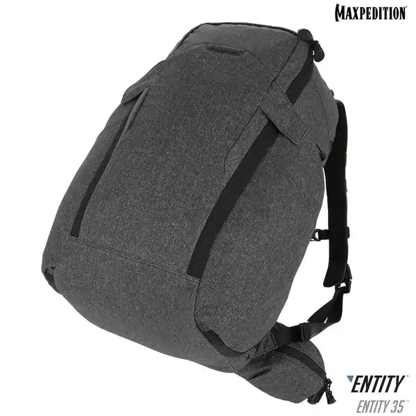 Maxpedition Entity 35 CCW-Enabled Internal Frame Backpack 35L (Charcoal) - Image 2