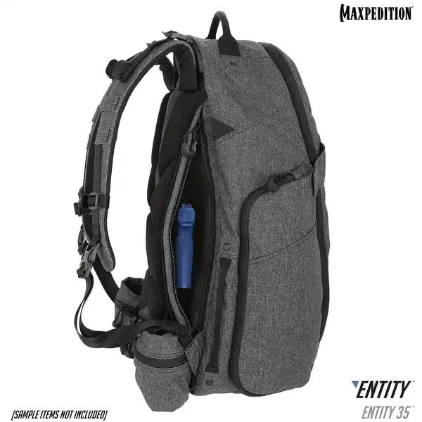 Maxpedition Entity 35 CCW-Enabled Internal Frame Backpack 35L (Charcoal) - Image 8