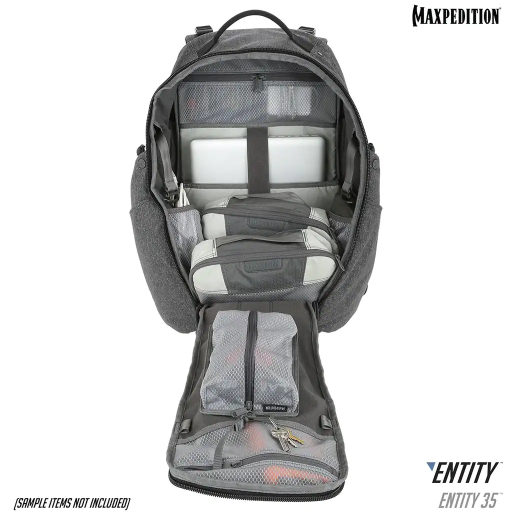 Maxpedition Entity 35 CCW-Enabled Internal Frame Backpack 35L (Charcoal) - Image 10