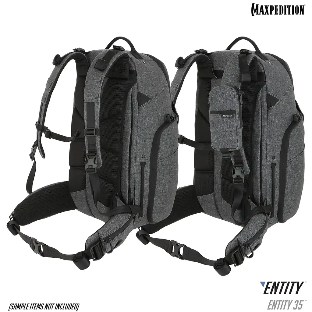 Maxpedition Entity 35 CCW-Enabled Internal Frame Backpack 35L (Charcoal) - Image 11