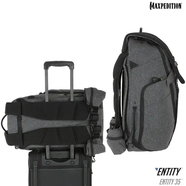 Maxpedition Entity 35 CCW-Enabled Internal Frame Backpack 35L (Charcoal) - Image 12