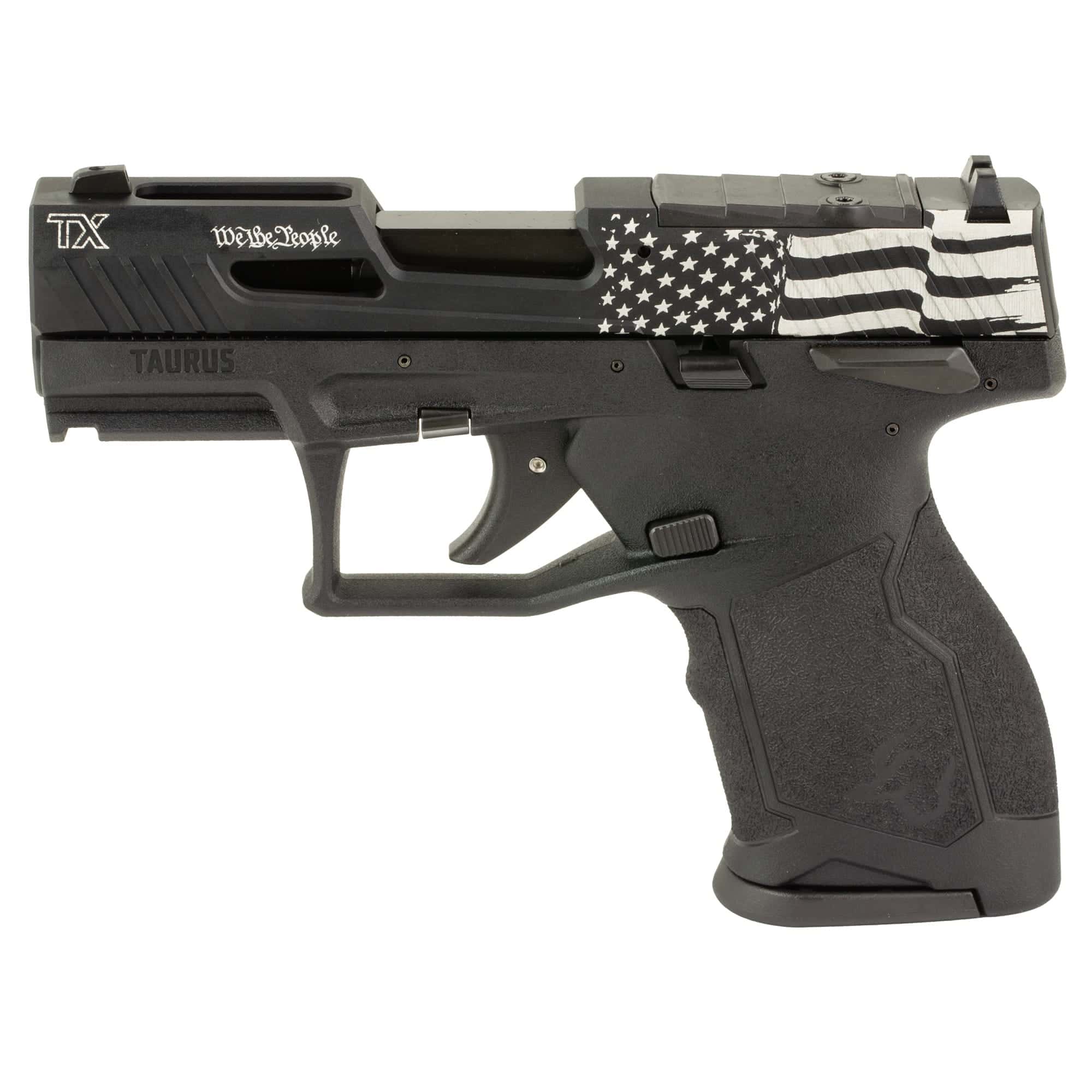 Taurus TX22 Compact – We The People Flag Edition .22 LR | 13+1 Capacity | Optic Ready | Threaded Barrel - Image 2