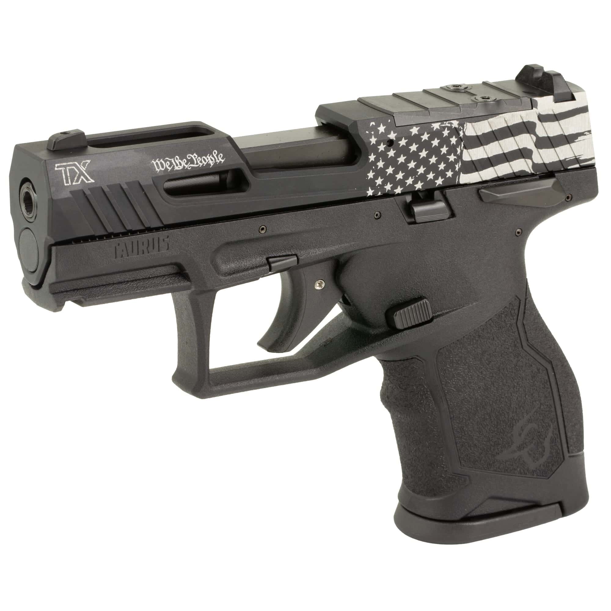 Taurus TX22 Compact – We The People Flag Edition .22 LR | 13+1 Capacity | Optic Ready | Threaded Barrel - Image 3