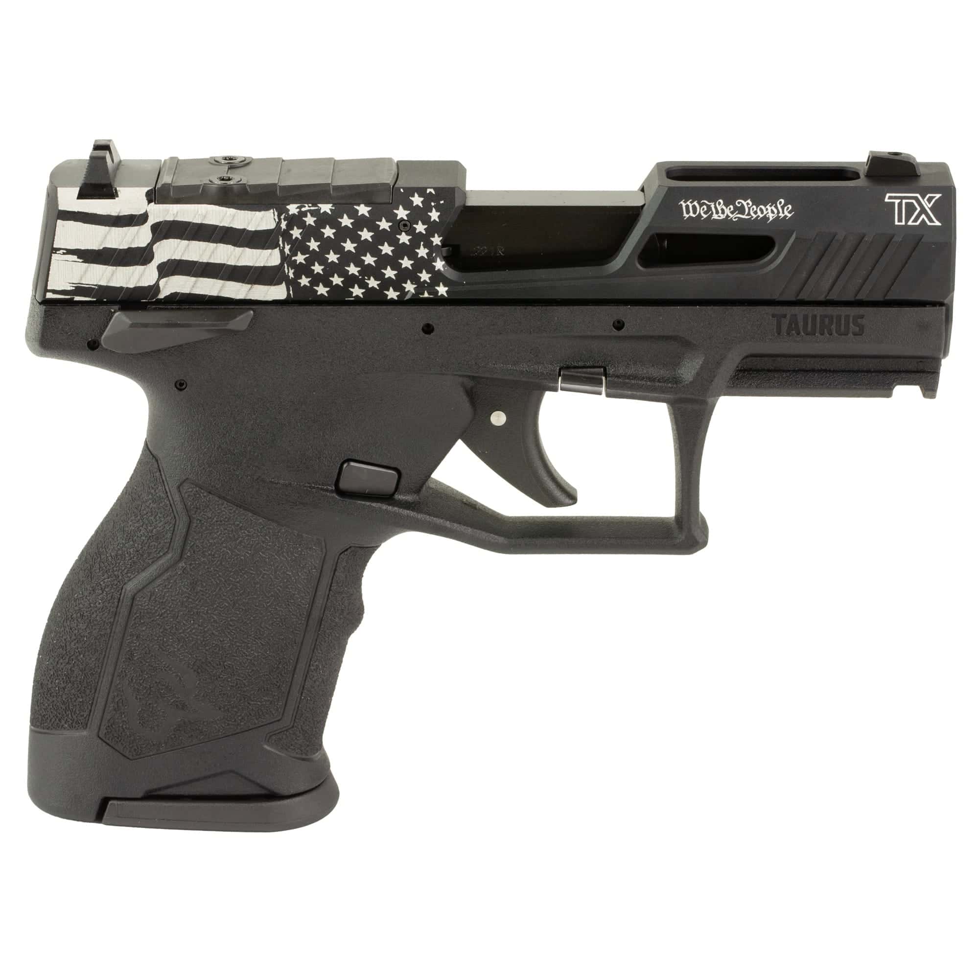 Taurus TX22 Compact – We The People Flag Edition .22 LR | 13+1 Capacity | Optic Ready | Threaded Barrel - Image 4