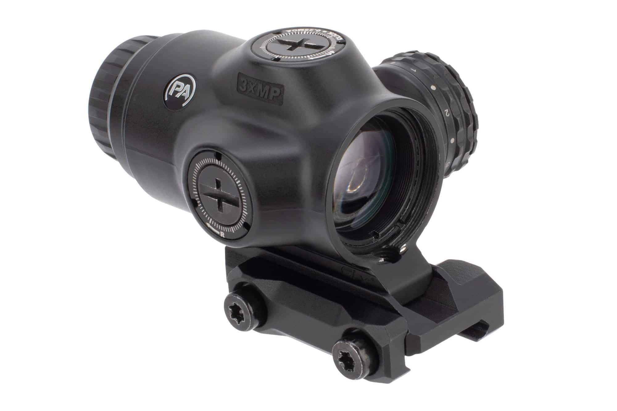 Primary Arms SLx 3X MicroPrism with Red Illuminated ACSS Raptor 5.56/.308 Reticle - Yard