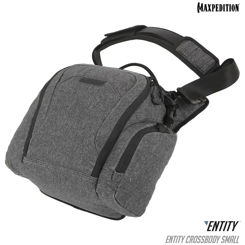 Maxpedition Entity Crossbody Bag (Small) 9L (Gray) - Image 4