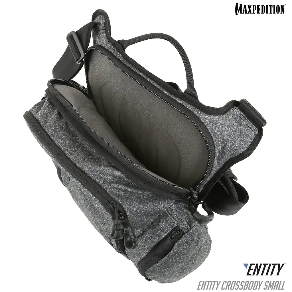 Maxpedition Entity Crossbody Bag (Small) 9L (Gray) - Image 5