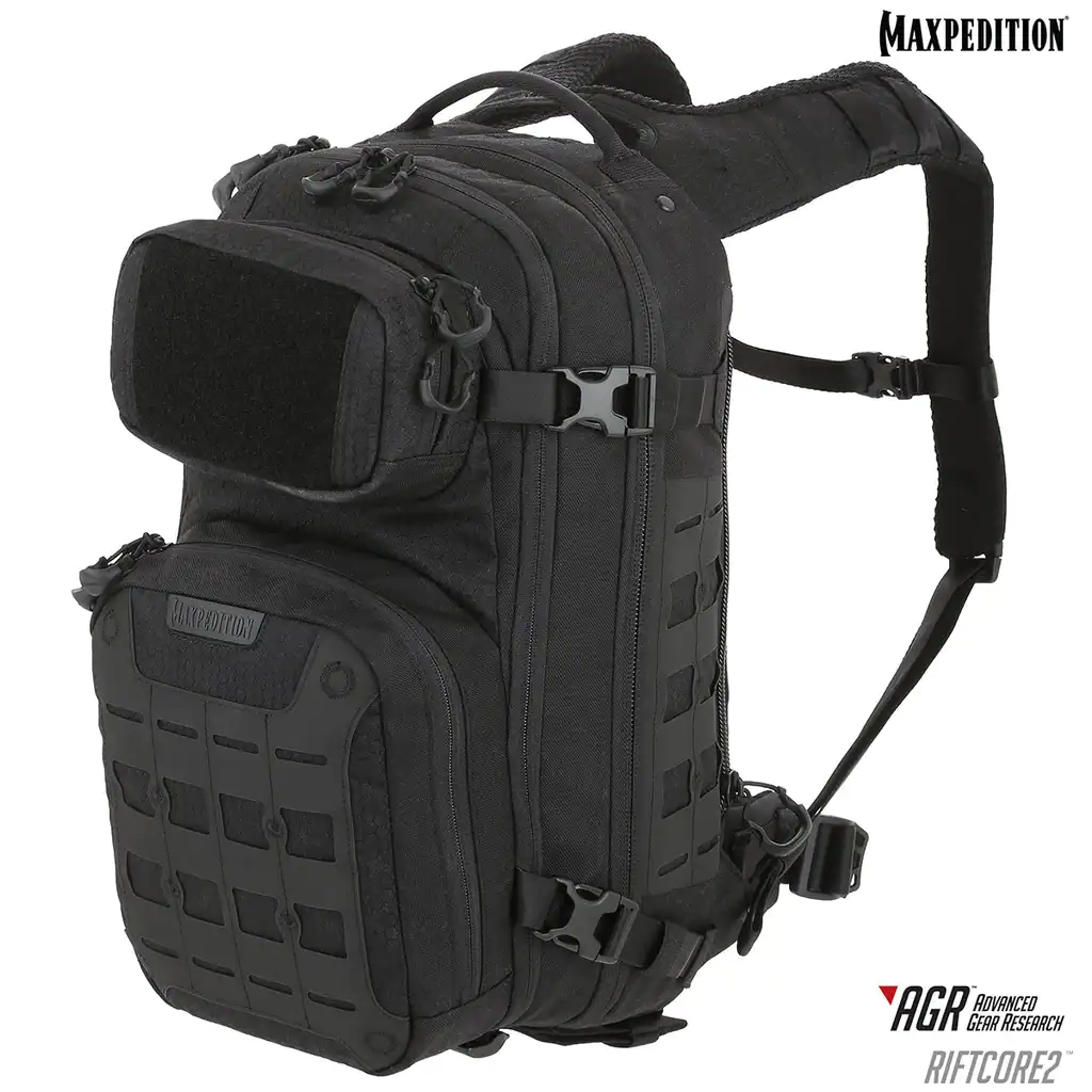 Maxpedition Riftcore v2.0 CCW-Enabled Backpack 23L (Black)