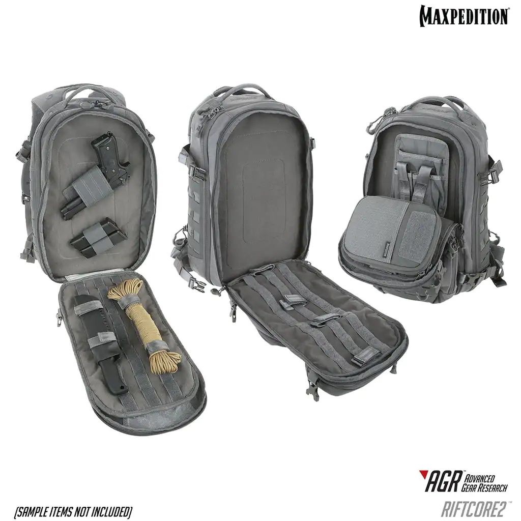 Maxpedition Riftcore v2.0 CCW-Enabled Backpack 23L (Black) - Image 12