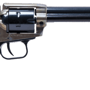 Heritage Mfg Rough Rider 22 LR/22 WMR 6 Shot, 6.50" Black Steel Barrel & Cylinder, Simulated Case Hardened Zinc Alloy Frame, Camo Laminate Grip, Hammer/Thumb Safety, Exposed Hammer