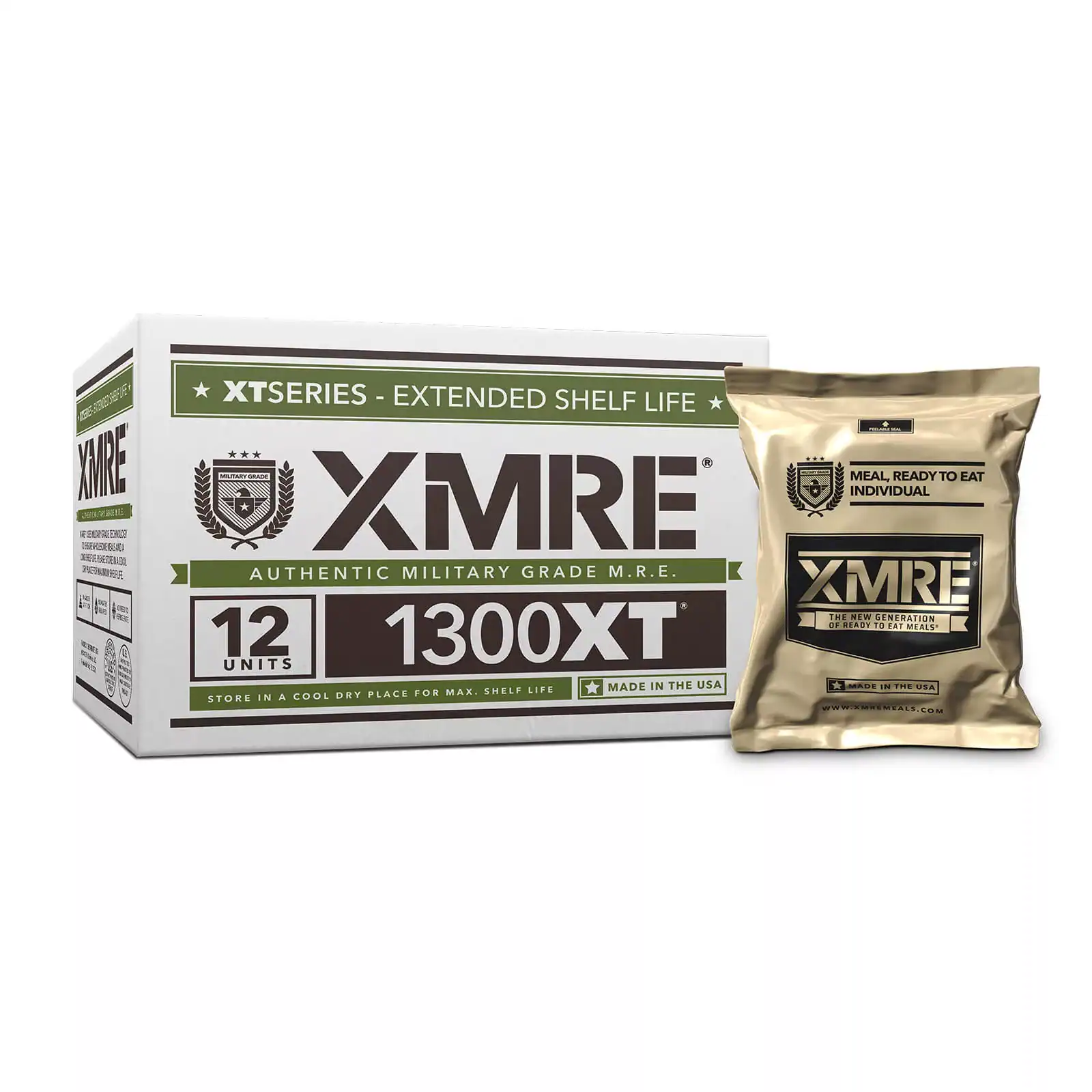 XMRE 1300XT Case Of 12- 6 Menus (Free Ground Shipping!)