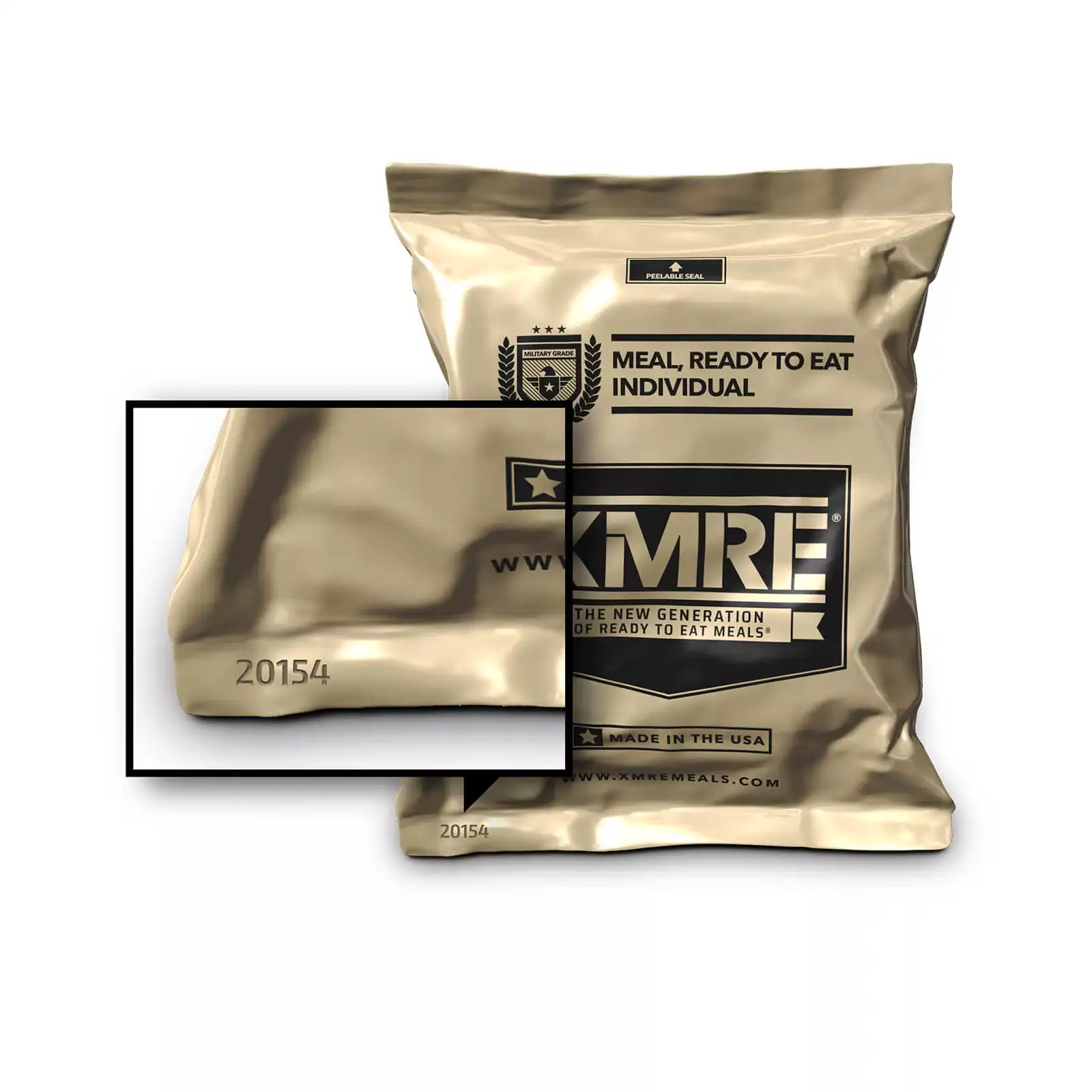 XMRE 1300XT Case Of 12- 6 Menus (Free Ground Shipping!) - Image 4