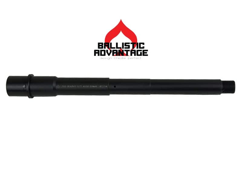 Ballistic Advantage 10" .300 Blackout Pistol Length AR 15 Barrel, Modern Series