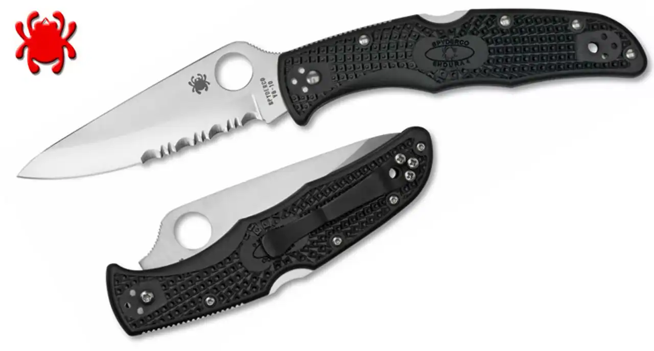 Spyderco Endura 4 Nylon Combo Edge