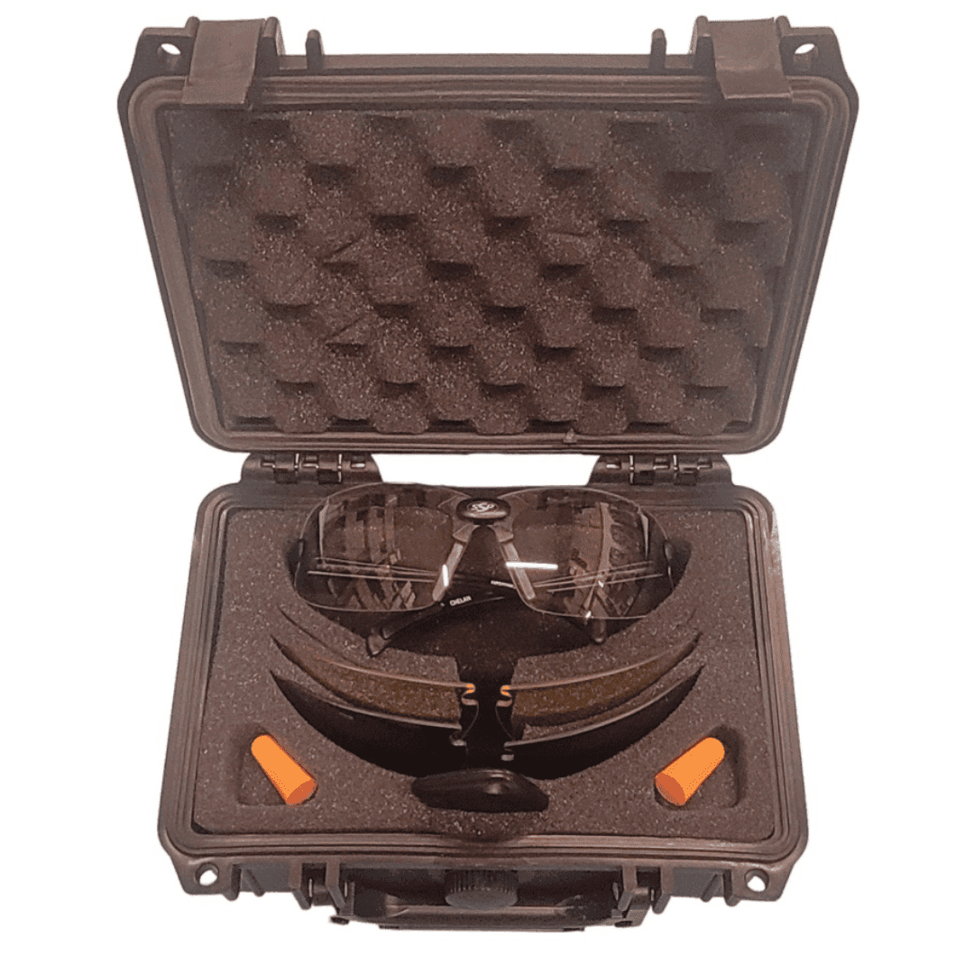 SSP Eyewear Chelan XHD Shooting/Safety Glasses Kit