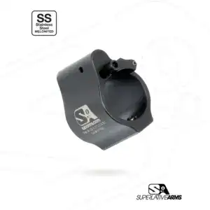 Superlative Arms Adjustable Gas Block .750" Set Screw Melonite, QPQ