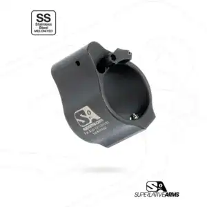 Superlative Arms Adjustable Gas Block .875" Set Screw Melonite, QPQ