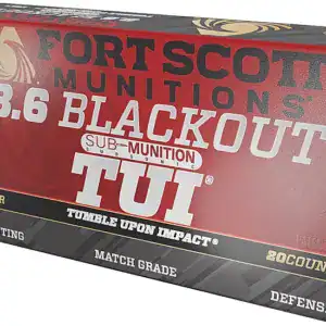 Fort Scott 8.6 Blackout Subsonic 285 Grain, Centerfire Rifle