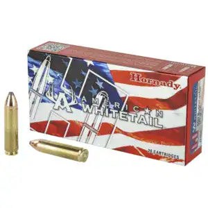 Hornady, American Whitetail, 450 Bushmaster, 245 Grain, InterLock, 20 Round Box