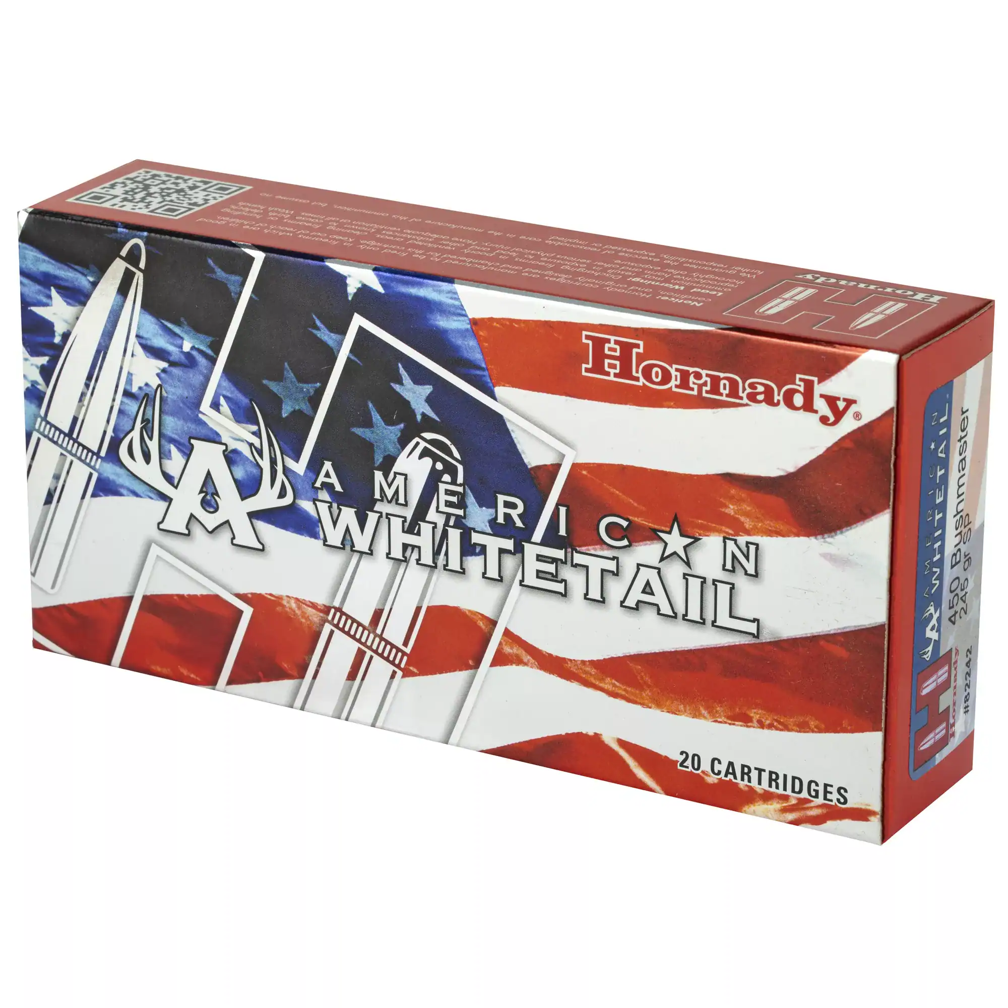 Hornady, American Whitetail, 450 Bushmaster, 245 Grain, InterLock, 20 Round Box - Image 3