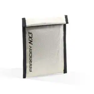 Faraday Defense Single NX3 Triple-Layer CYBER Fabric Forensic Bag (12"x18")