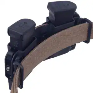 Rounded 9MM/40SW Double Stack OWB KYDEX Double Magazine Holster