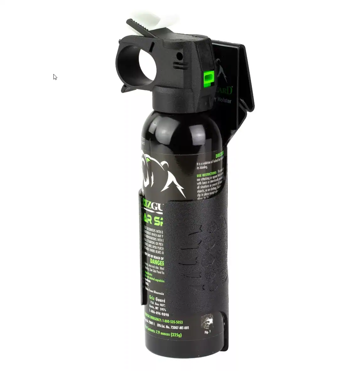 PS Products, Griz Guard, Bear Spray, 7.9oz, Aerosol Can - Image 2
