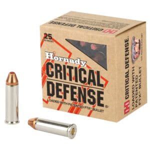 Hornady Critical Defense .38 Special Ammunition 25 Rounds FTX 110 Grains