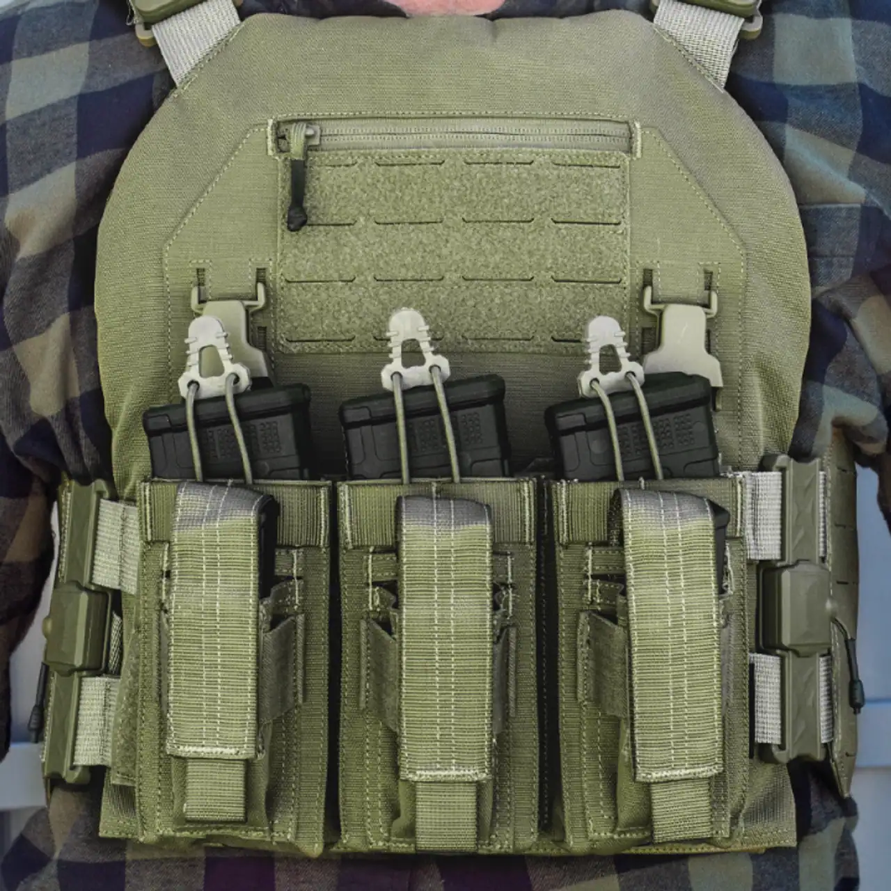 Spartan Armor Systems Triple Kangaroo Mag Pouch - Image 4
