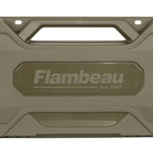 Flambeau 6464FC Safe Shot Field Rifle Gun Case - 49.75" L x 9.8" W x 3" D Polymer in Green