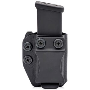Rounded IWB/OWB KYDEX Magazine Holster Black/9MM/40SW Double Stack MRD