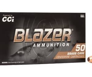 Blazer Ammunition, Blazer Brass, 10MM, 180Gr, Full Metal Jacket, 50 Round Box
