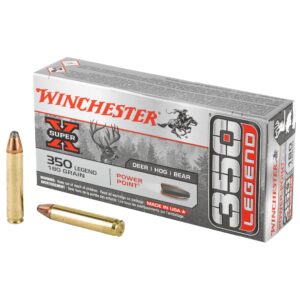 Winchester Ammunition Super-X, 350 Legend, 180 GR, Power Point