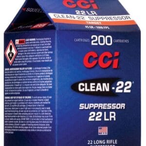 CCI Clean-22 Suppressor 22 LR 45 Grain
