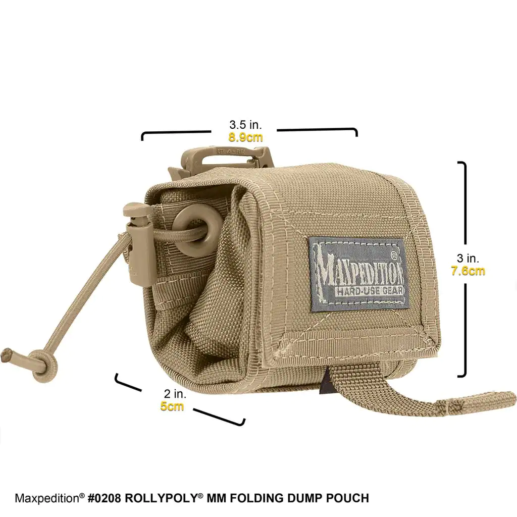 Maxpedition RollyPoly Folding Dump Pouch (OD Green) - Image 2
