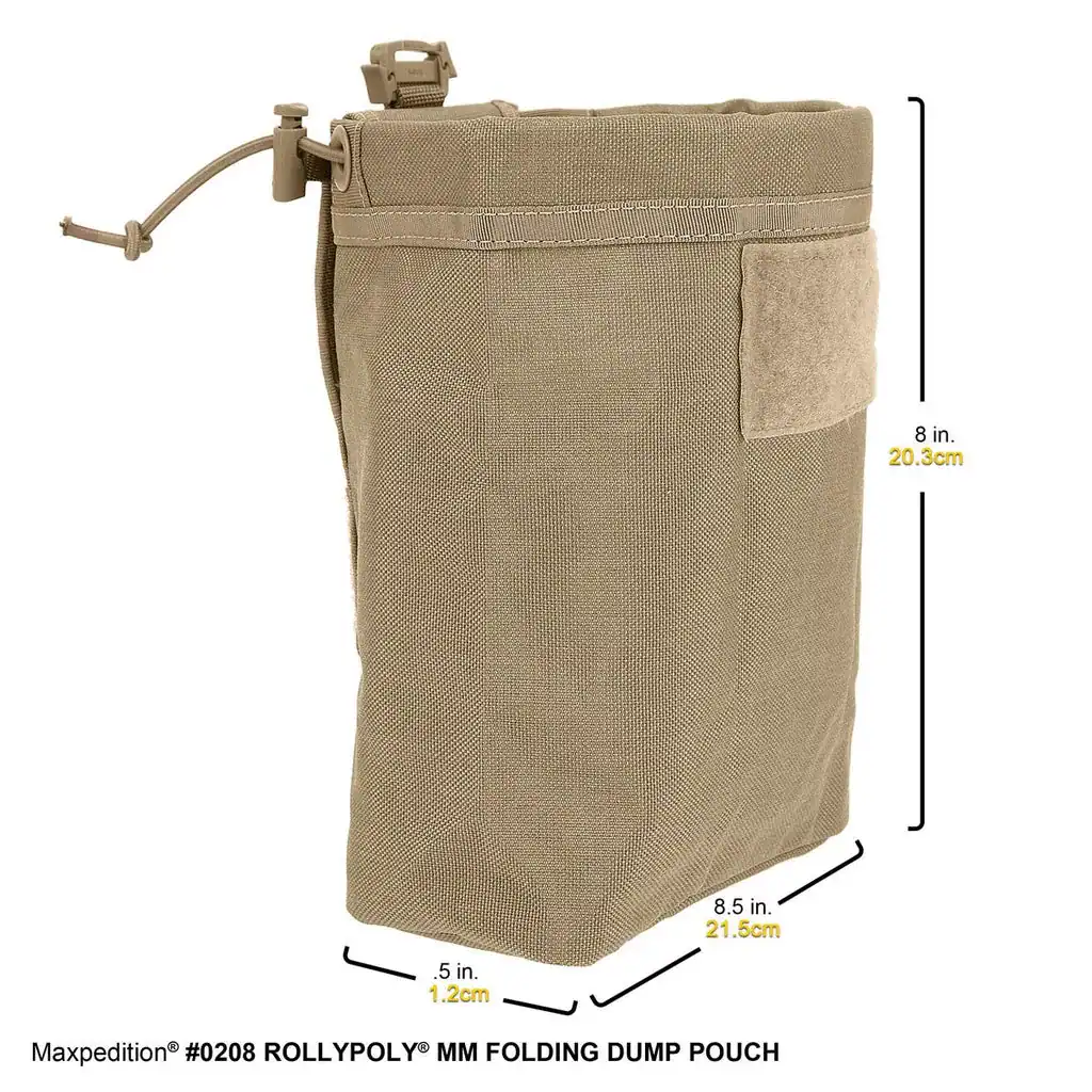 Maxpedition RollyPoly Folding Dump Pouch (OD Green) - Image 5