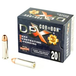 Corbon Ammo, Deep Penetrating X Bullet, 357MAG, 125 Grain, Barnes X, 20 Rd
