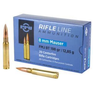 Prvi Partizan 8mm Mauser Ammunition 198GR FMJBT