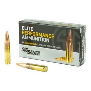 Sig Sauer Elite Performance Match, 300 AAC Blackout, 220 GR, OTM