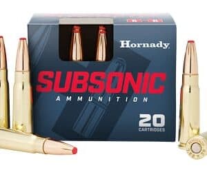 Hornady 7.62X39 255GR SUB-X 20/200