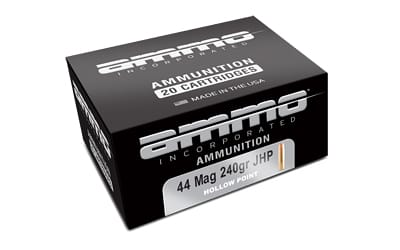 Ammo Inc, Signature, 44 Magnum, 240 Grain, Jacketed Hollow Point, 20 Round Box