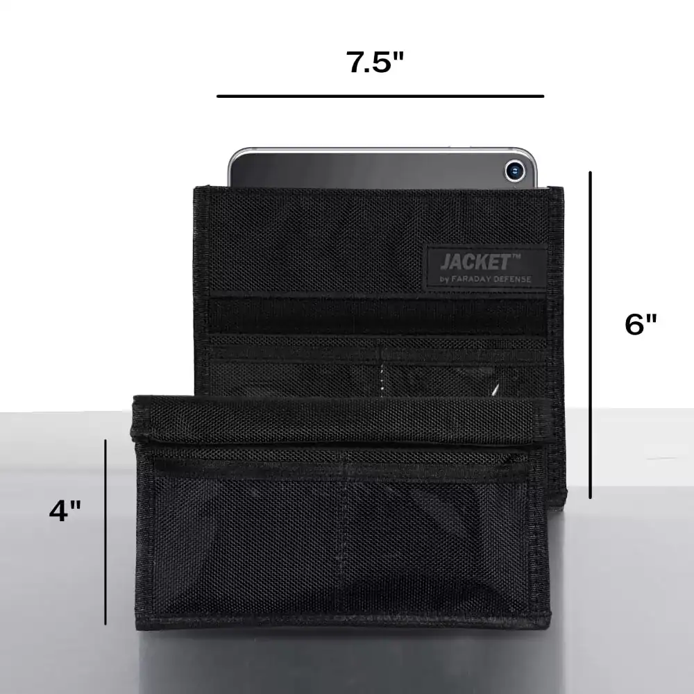 Faraday Defense JACKET X Forensic Faraday Cell Phone Bag (4.5 x 8 ) - Image 3