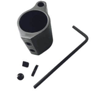 Trinity Force .875 Gas Block, Low-Profile Steel AR Gas Block for .875 diameter barrel, W / Roll Pins